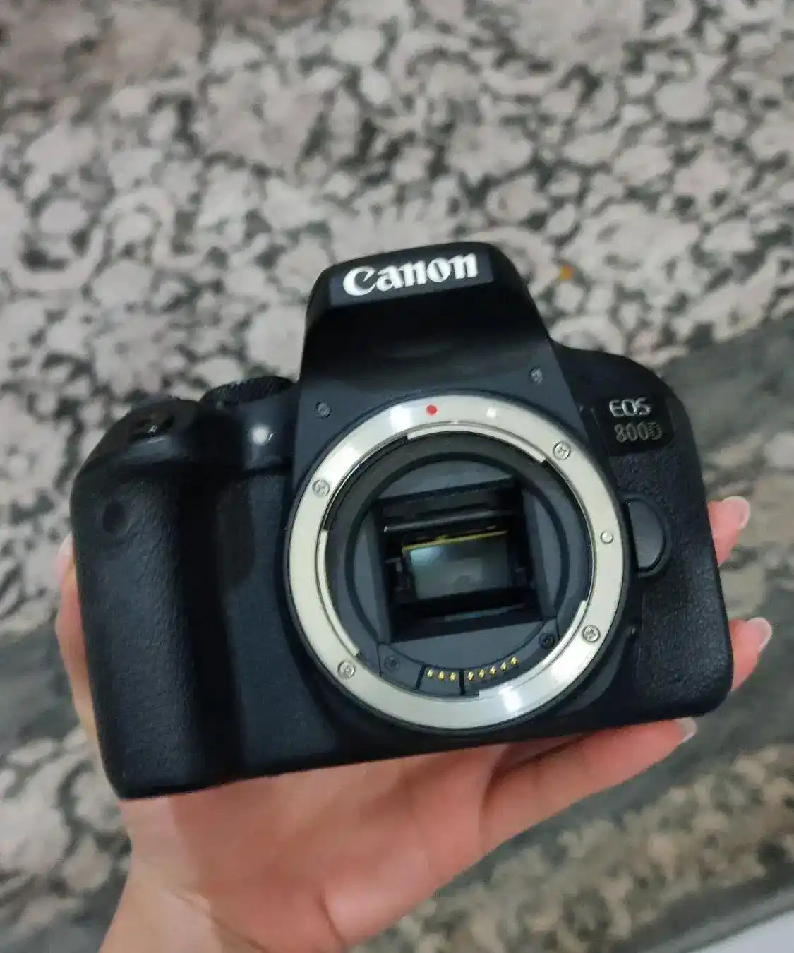 دوربین کنون canon 800d با لنز 50 و18-135 دست دو