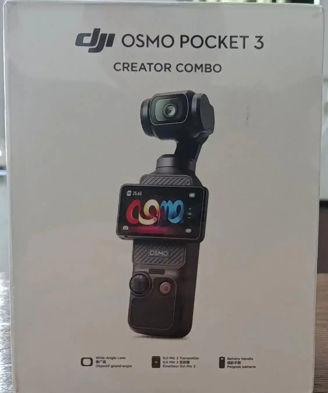 دوربین اسموپاکت3کمبوdji osmo pocket3 دست دو