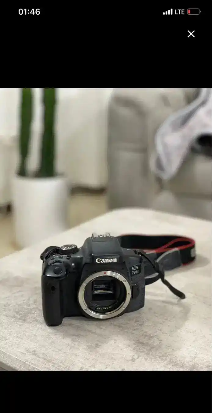 دوربین کنون 750 d دست دو