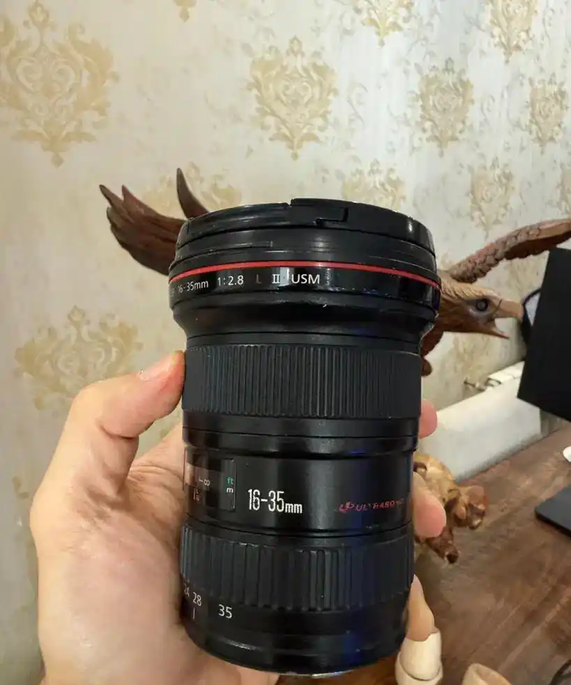لنز canon 16-35 type ii f2.8 دست دو