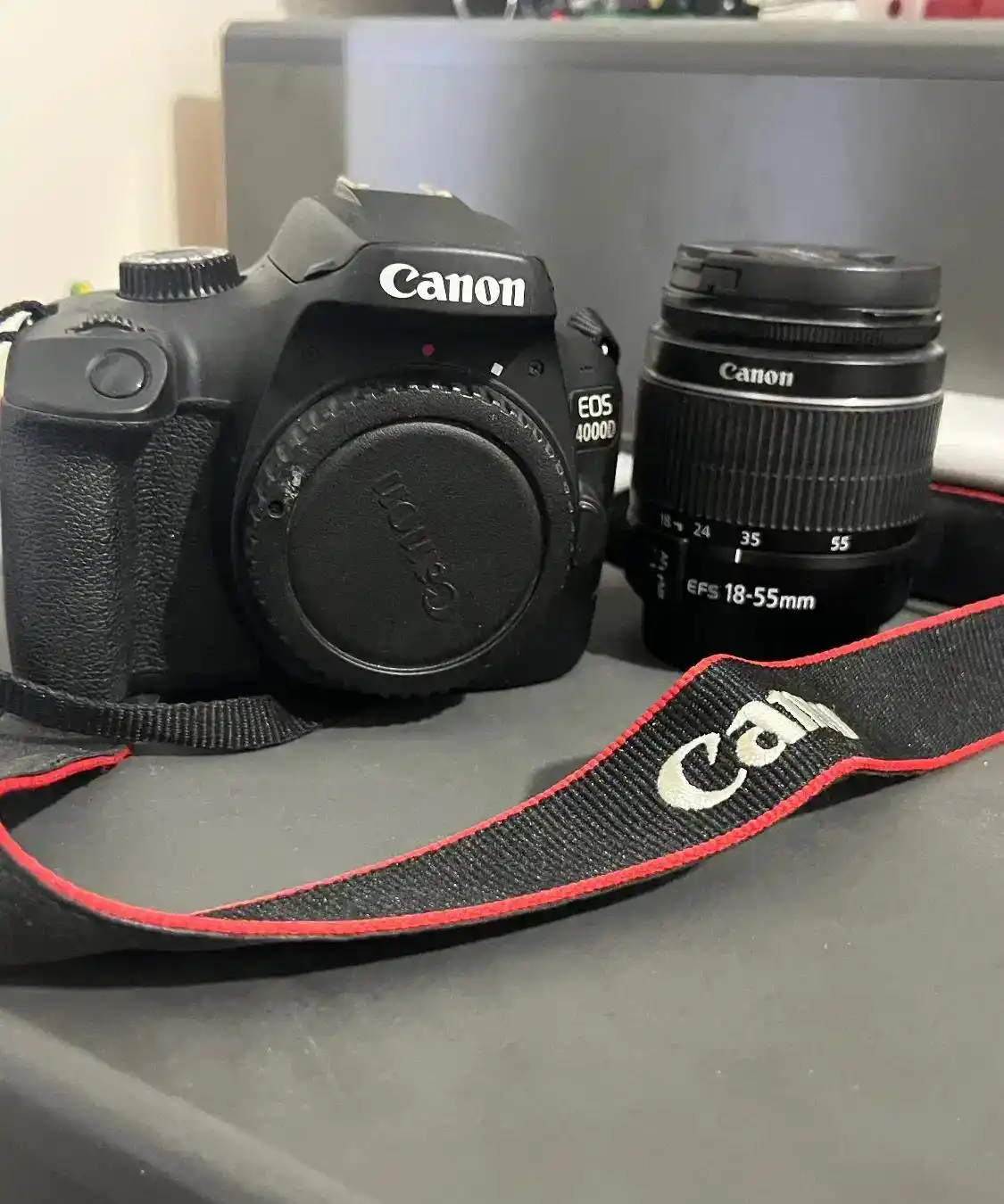 دوربین عکاسی cannon4000d دست دو