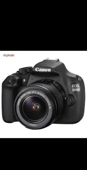 Canon1200D با کیف اورجینال دست دوم