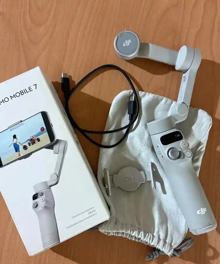 گیمبال dji osmo 7 دست دو