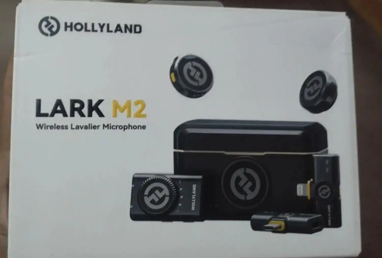 میکروفون کمبو بیسیم دو نفره هالی لند مدل LARK M2 دست دو