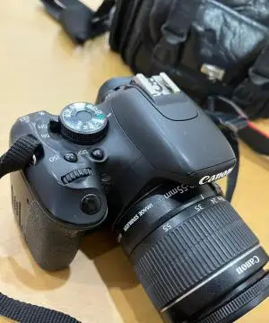 دوربین حرفه ای کانن |  Canon 600D +18-55mm دست دوم