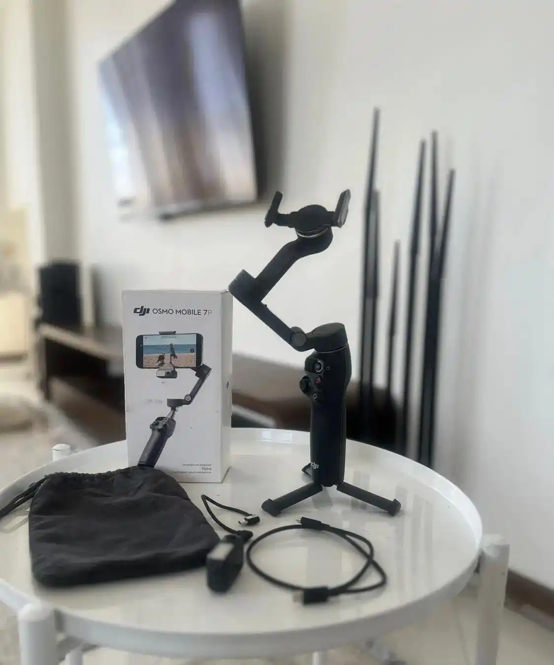 گیمبال dji osmo 7p دست دو