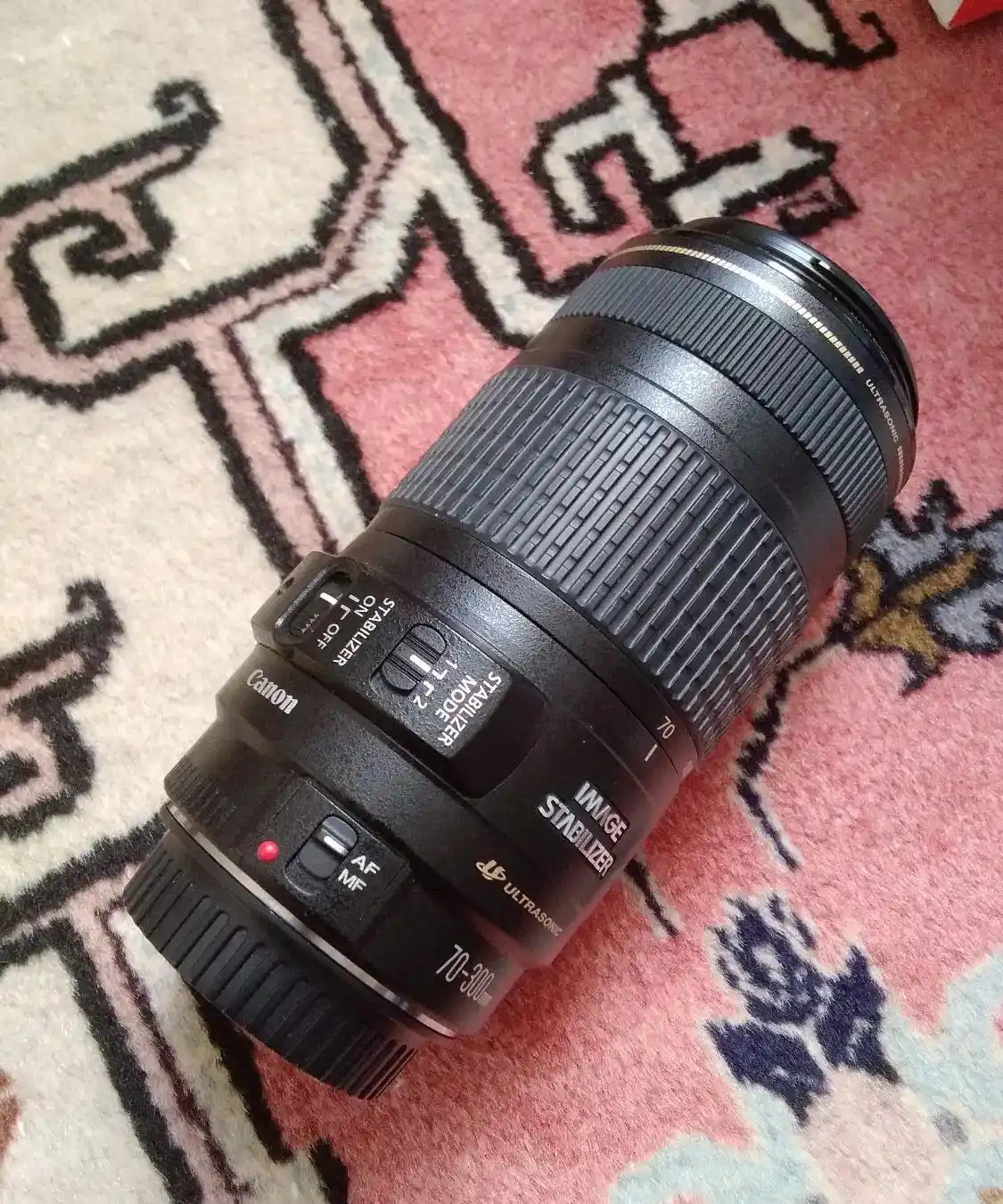 لنز 70 300کانن دست دو