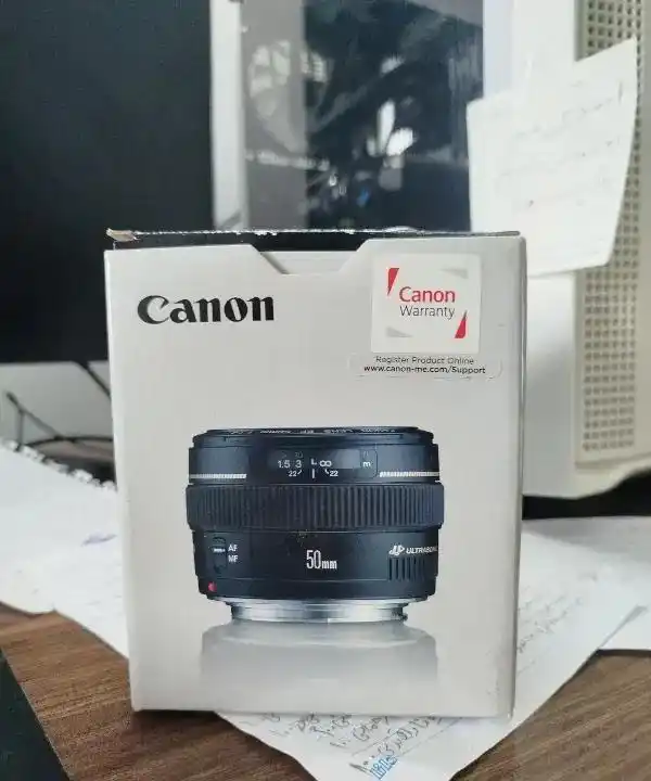 f/1.4usm لنز فیکس 50mm دست دو