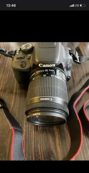 دوربین نیمه حرفه‌ای کانن کارکرده  | Canon 200D+18-55mm   (شات 7k) دست دوم