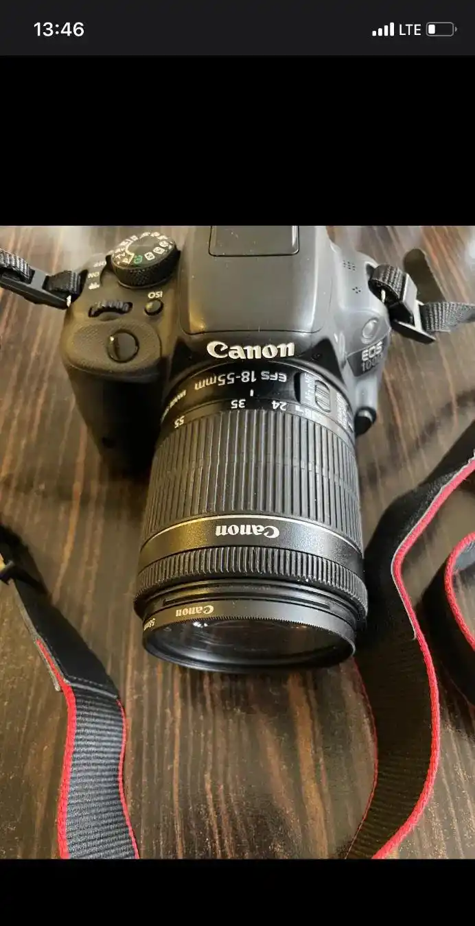 دوربین canon 100D دست دو
