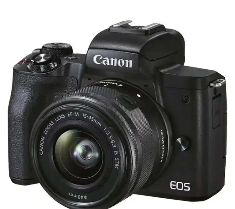 دوربین 2 cannon m50 mark دست دو