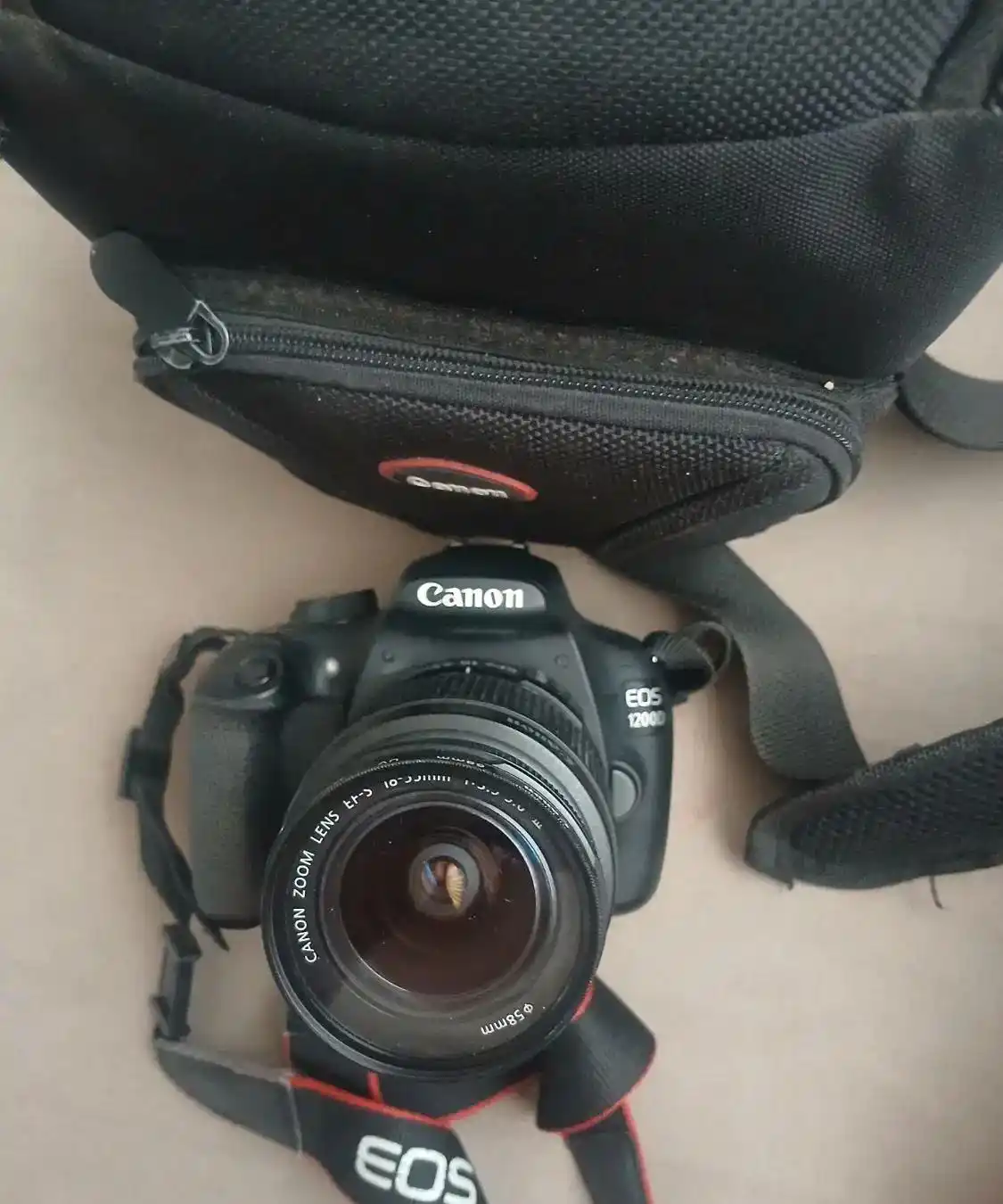 دوربین عکاسی canon1200d دست دو