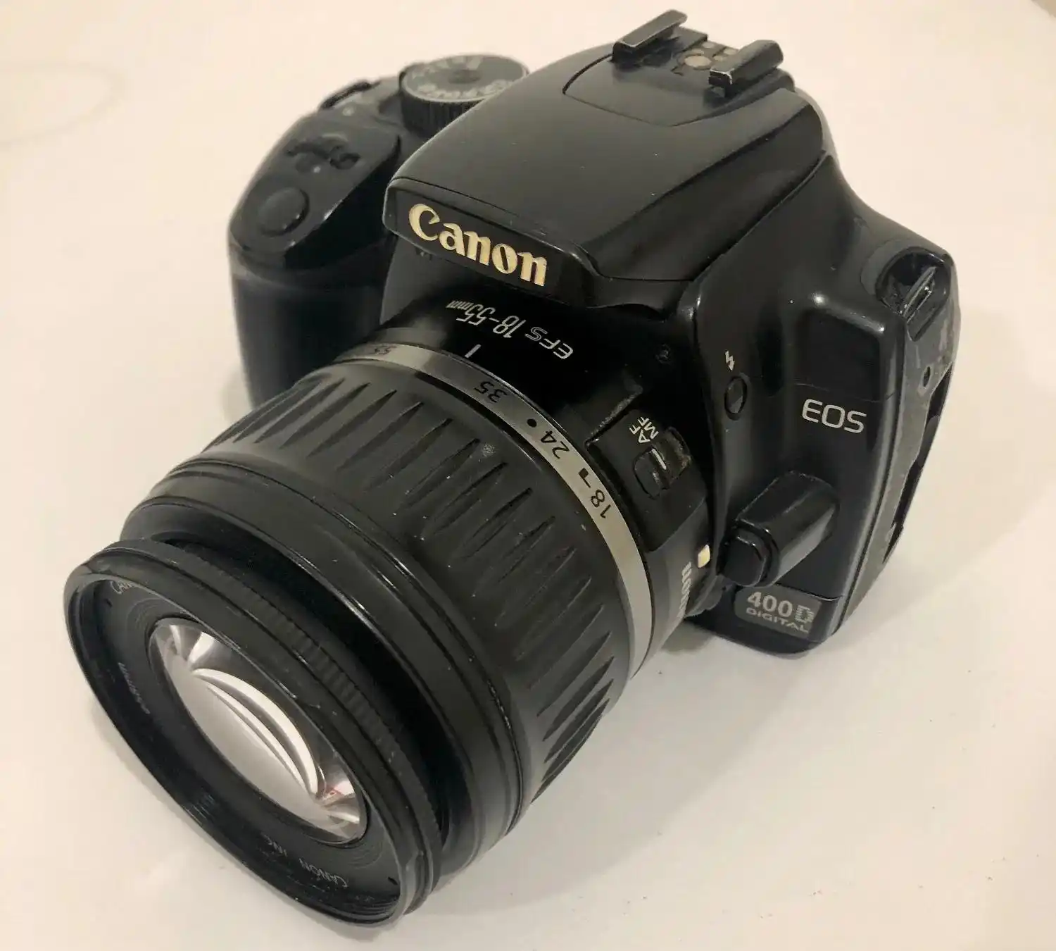 دوربین عکاسی کنون400D و Zenit 122 دست دو