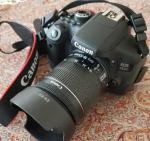 دوربین کانن EOS 750D + 18-55mm f/3.5-5.6 IS STM دست دوم