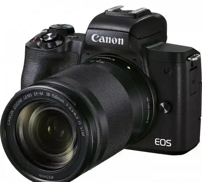 دوربین m50-II (کنون ام 50مارک2 ) لنز kit 18-150mm دست دو