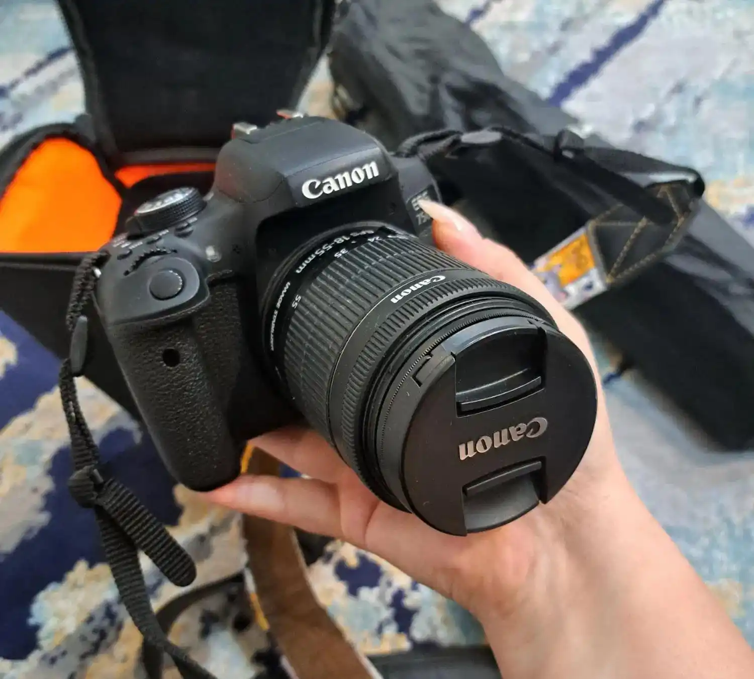 دوربین Canon750D دست دو