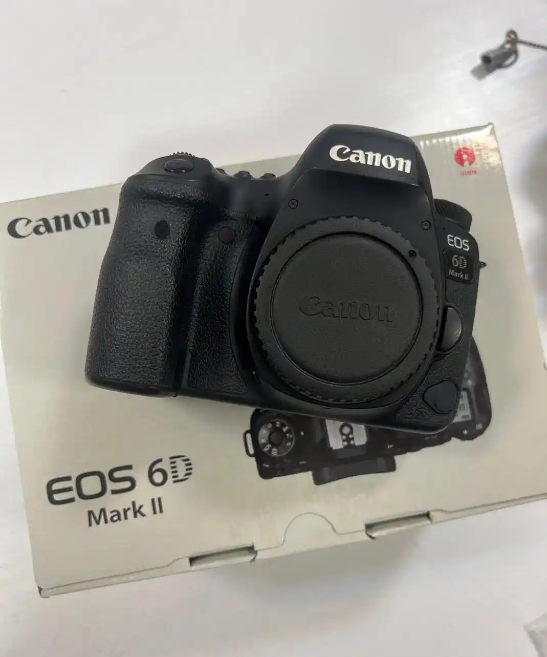 بدنه دوربین کانن Canon 6D Mark II دست دو