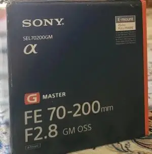 لنز سونی 70-200 f2/8 GM OSS II تایپ 2 دست دوم