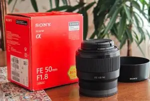 لنز حرفه ای سونی |  Sony 50mm f1.8 دست دوم