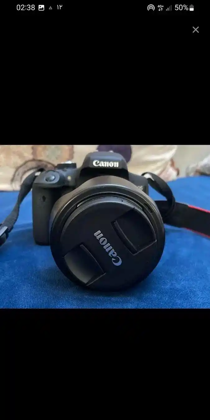 دوربین کنونd750 دست دو