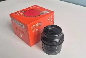 لنز Sony مدل FE 50mm f/1.8 دست دوم