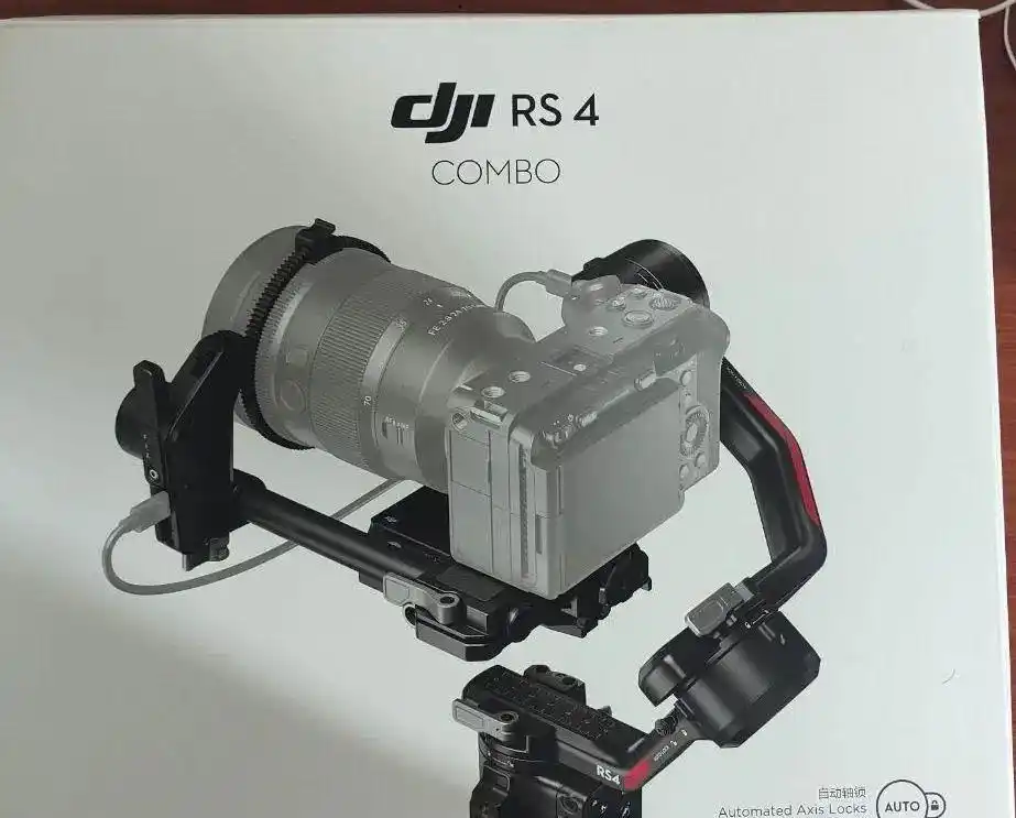 گیمبال DJI RS4 Combo (در حد آکبند) دست دو