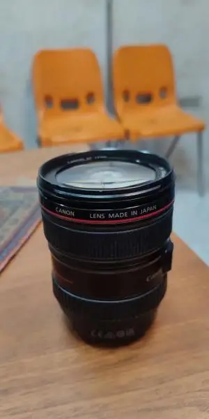 لنز زوم canon 24-105 دست دوم