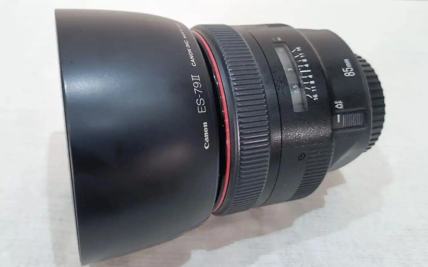 فروش لنز Canon 85mm f/1.2L II USM دست دو