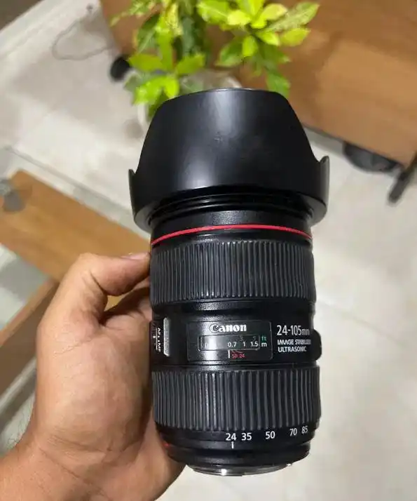 24 105ii canon لنز تایپ ۲ کنون دست دو