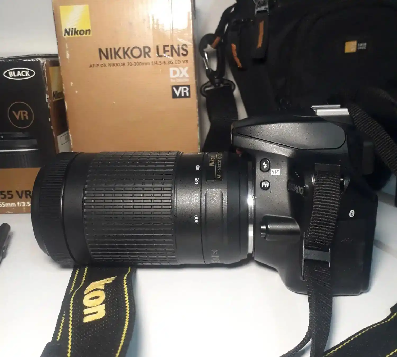 دوربین عکاسی و فیلمبرداری نیکون NIKKON D3400 لنز دست دو