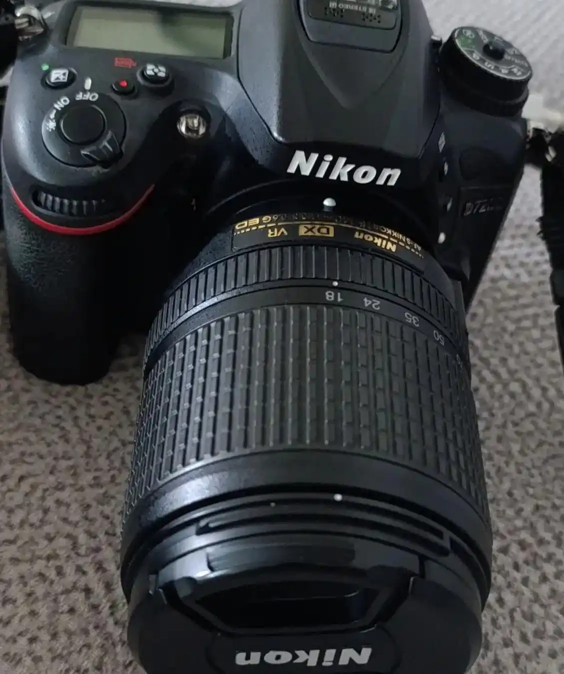 فروش Nikon D7200+لنزNikon18-140mmVR دست دو