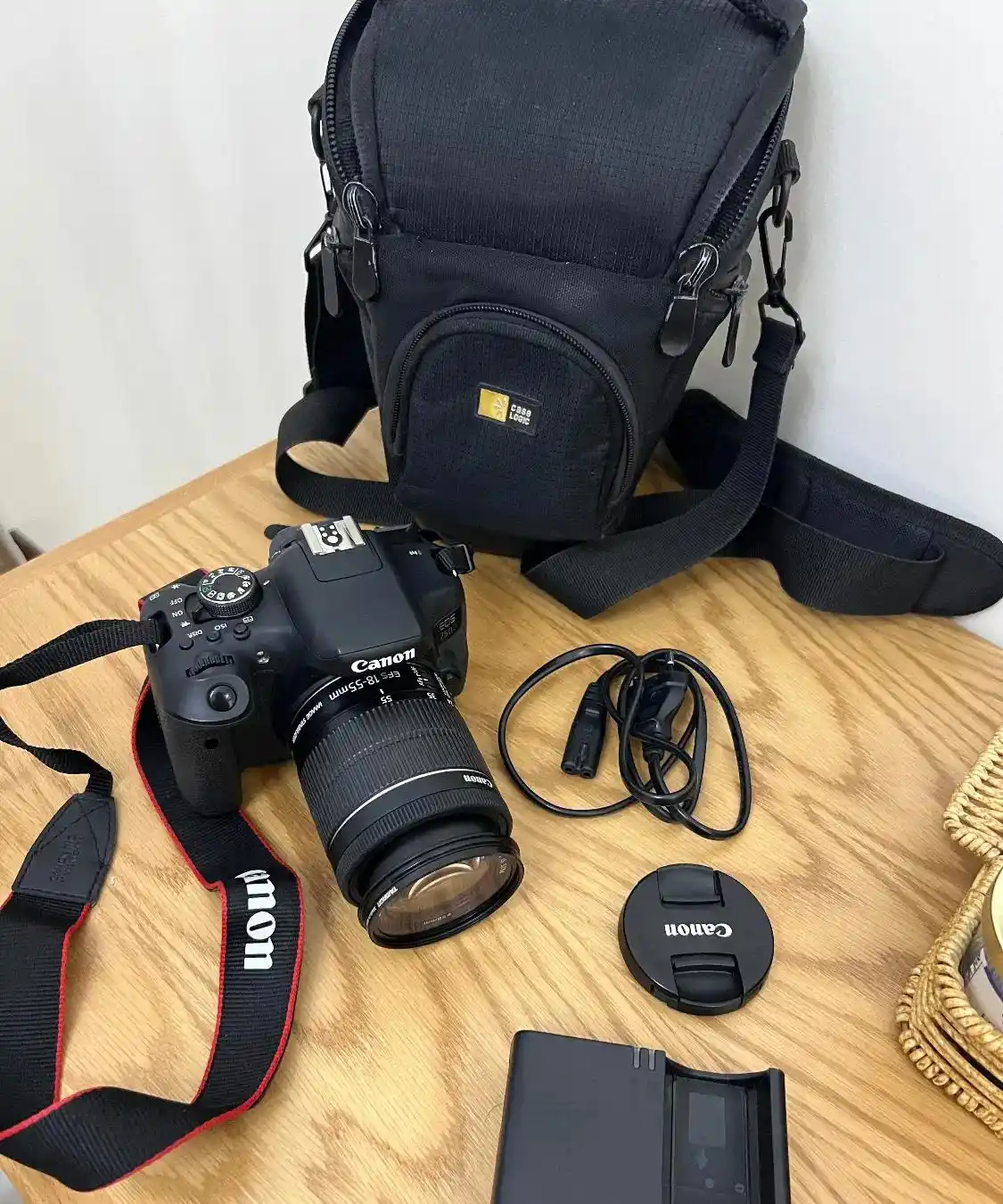 دوربین 750d canon دست دو