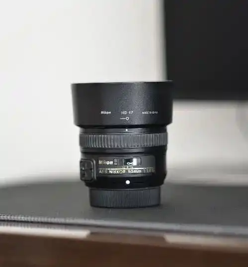 لنز 50mm f1.8G نیکون دست دو