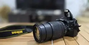 دوربین نیکون D3200 با لنز 18-105 دست دوم