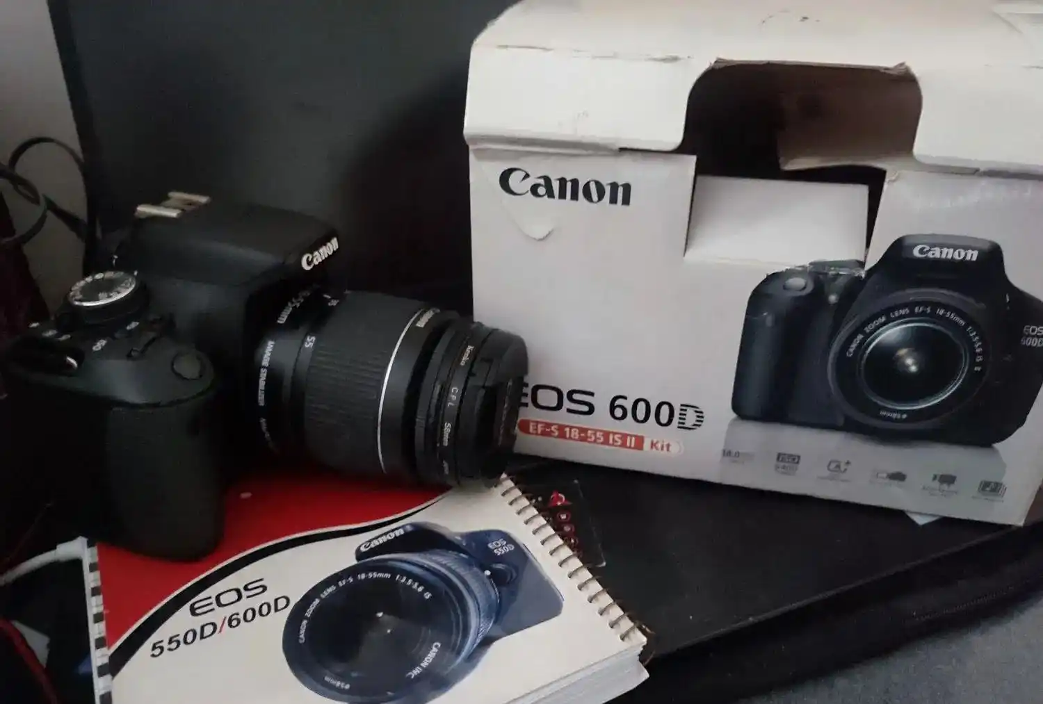 دوربین کنون 600d دست دو