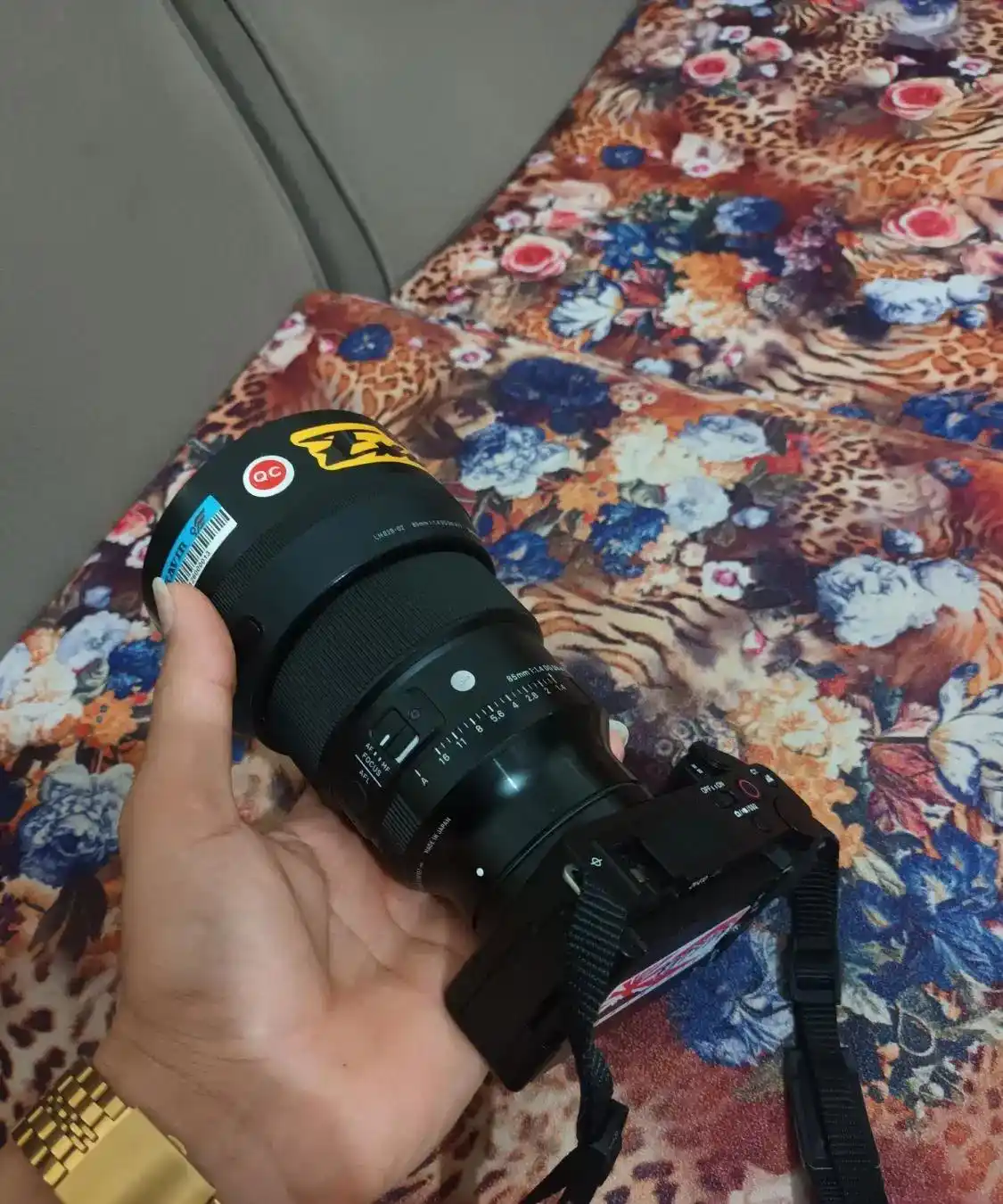 دوربین zve10 دست دو