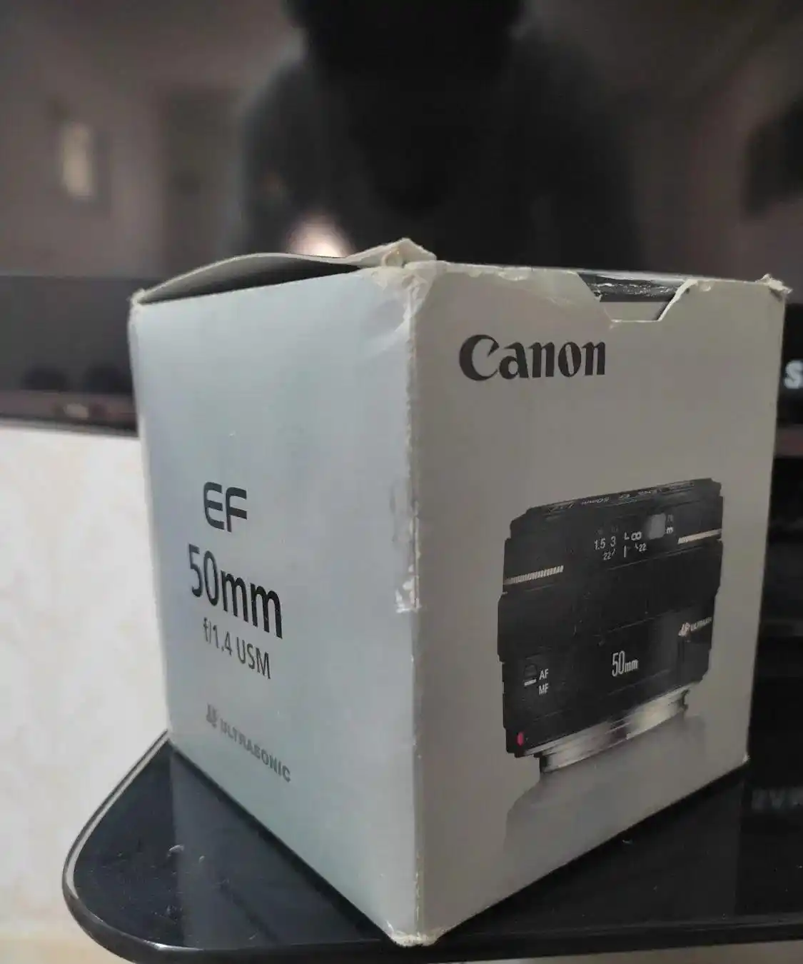 لنز Canon 50mm f1.4 دست دو