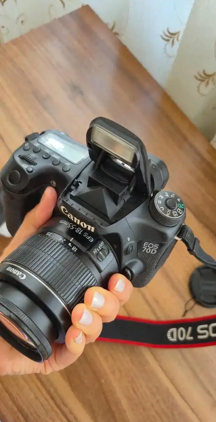 Canon 70 d عکاسی و فیلمبرداری دوربین دست دو