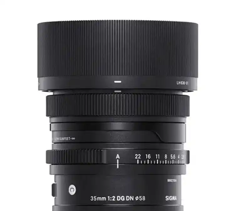 Sigma 35mm f2 سیگما مانت سونی دست دو