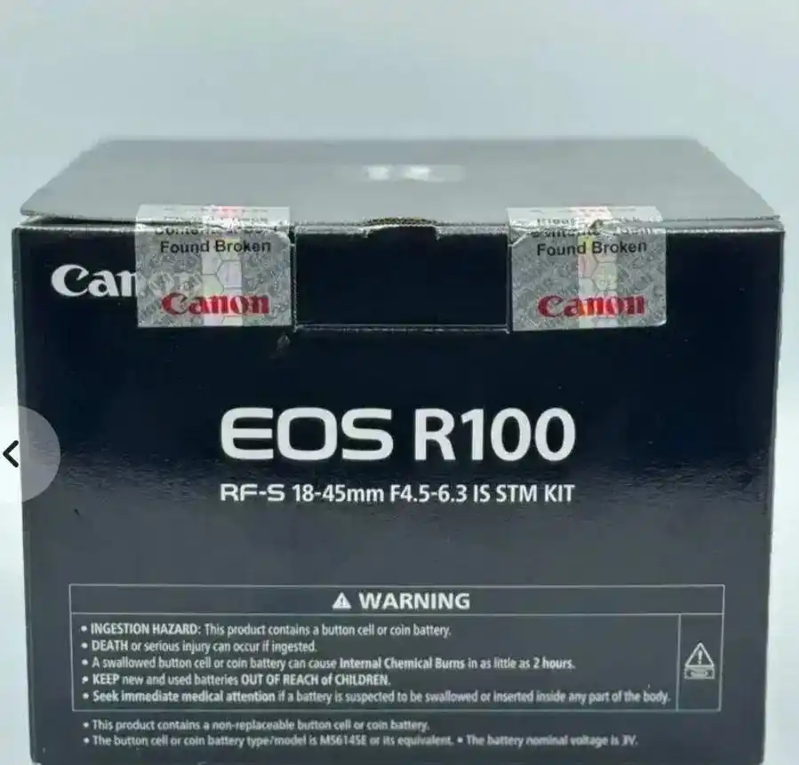 فروش فوری دوربین زیر قیمتCanon EOS R100 دست دو