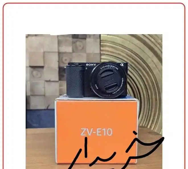دوربین سونی zv e10 دست دو