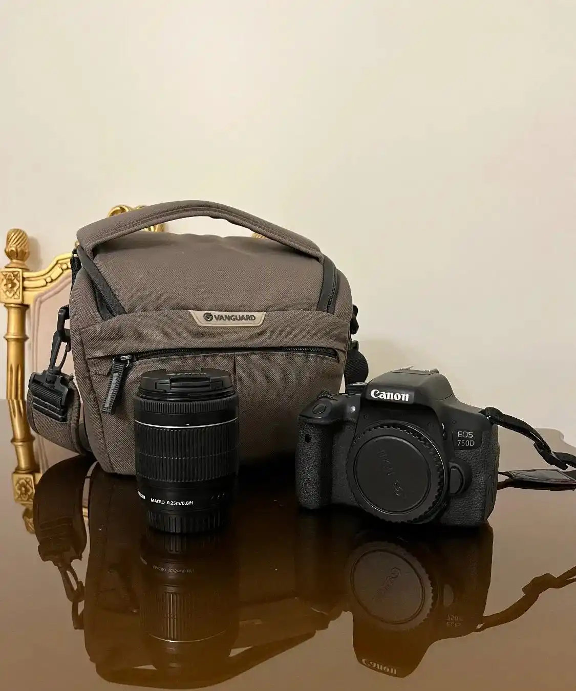 دوربین canon750D دست دو