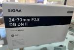 لنز سیگما Sigma 24-70mm f2.8 DG DN برای سونی دست دوم