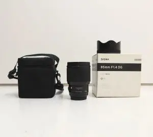 لنز سیگما 85mm f1.4 art مانت کنون و کنون 50mm f1.4 دست دوم
