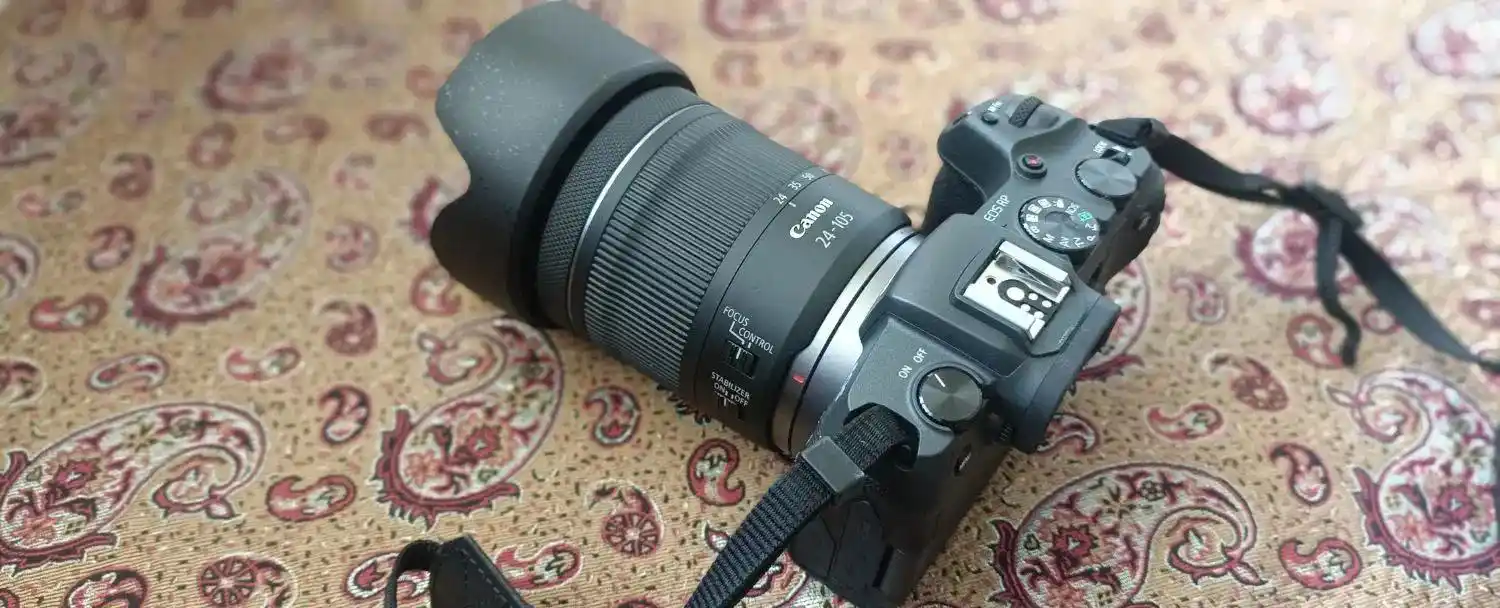 دوربین بدون آینه کاننCanon EOS RP kit RF 24-105mmf دست دو