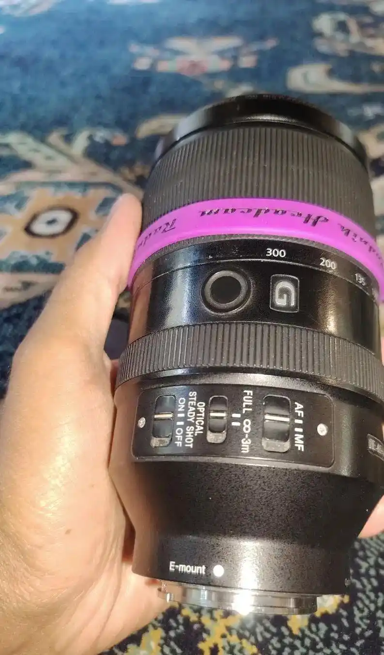 70 300 g sony دست دو