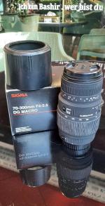 لنز سیگما Macro 70-300mm f/4-5.6 APO DG برای کانن دست دوم