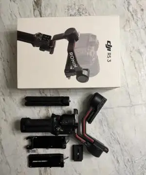 گیمبال دوربین dji rs3 combo دست دوم