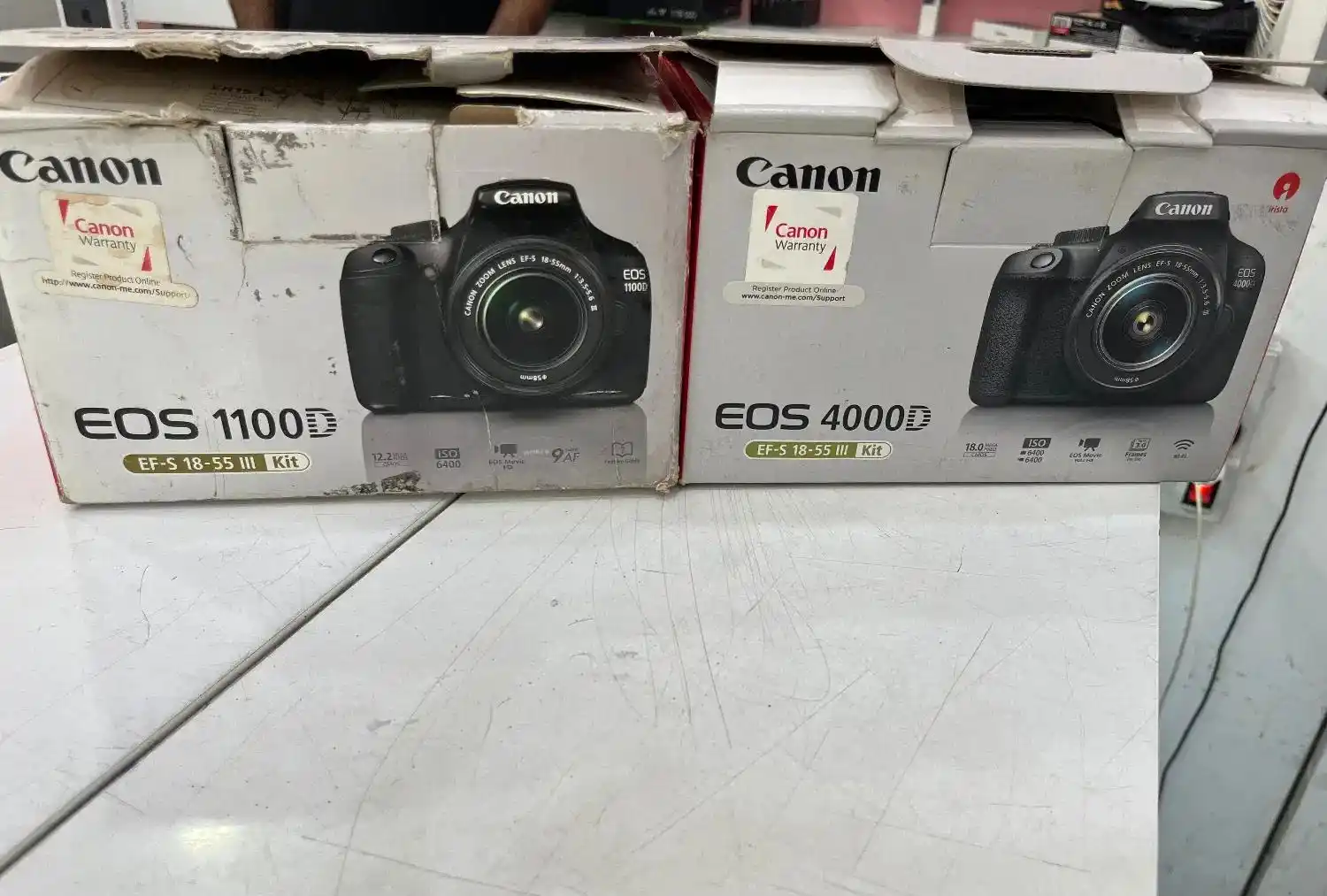 دوربین کنون canon 4000d دست دو