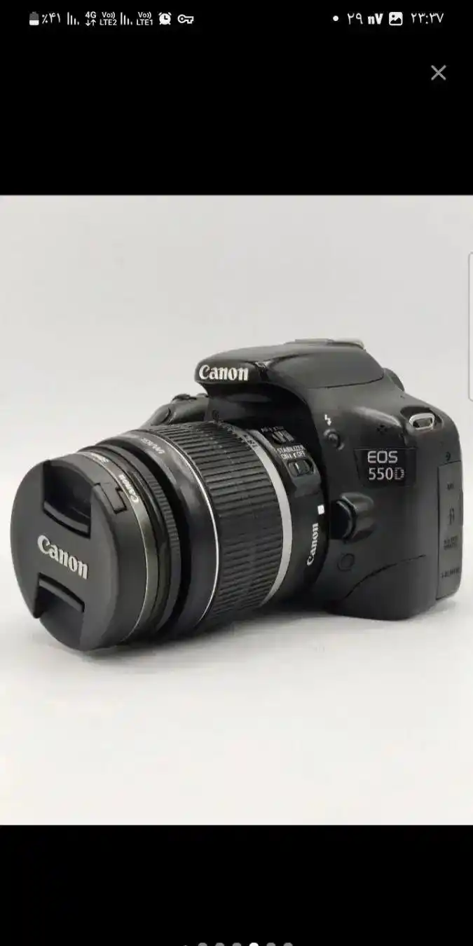 دوربین canon 550 d دست دو